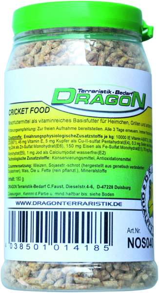 CRICKET FOOD